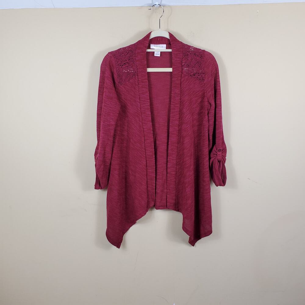 Motherhood Maternity Textured Cardigan Women's Size M